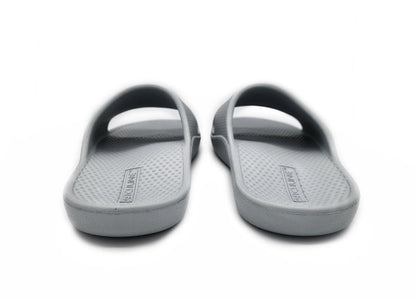 Rebound Orthotic Slides Ash Grey Back