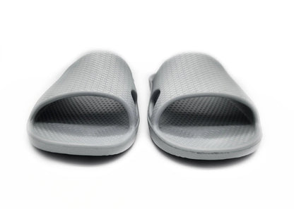 Rebound Orthotic Slides Ash Grey Front