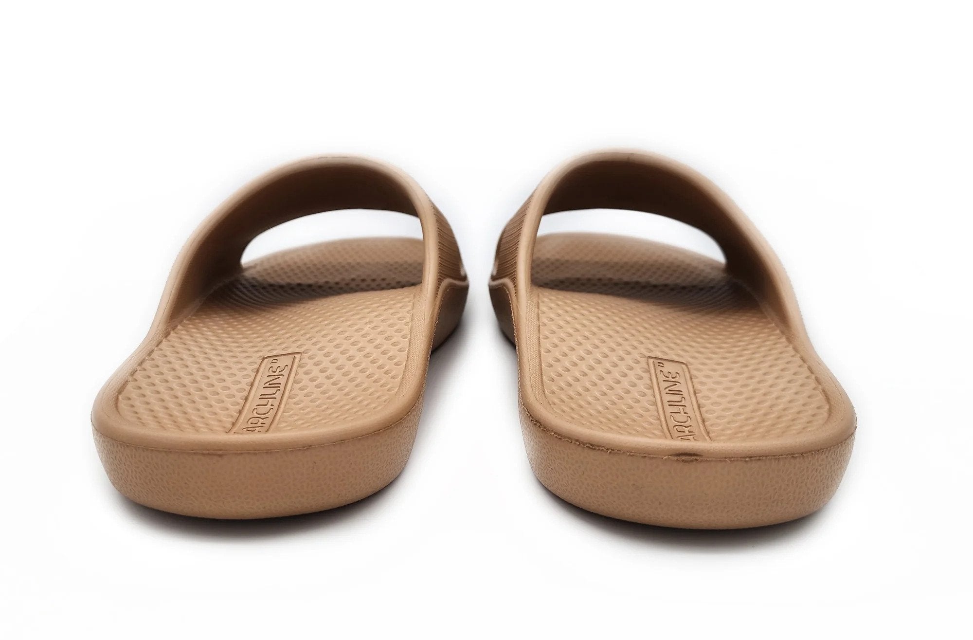 Rebound Orthotic Slides Putty Nude Back