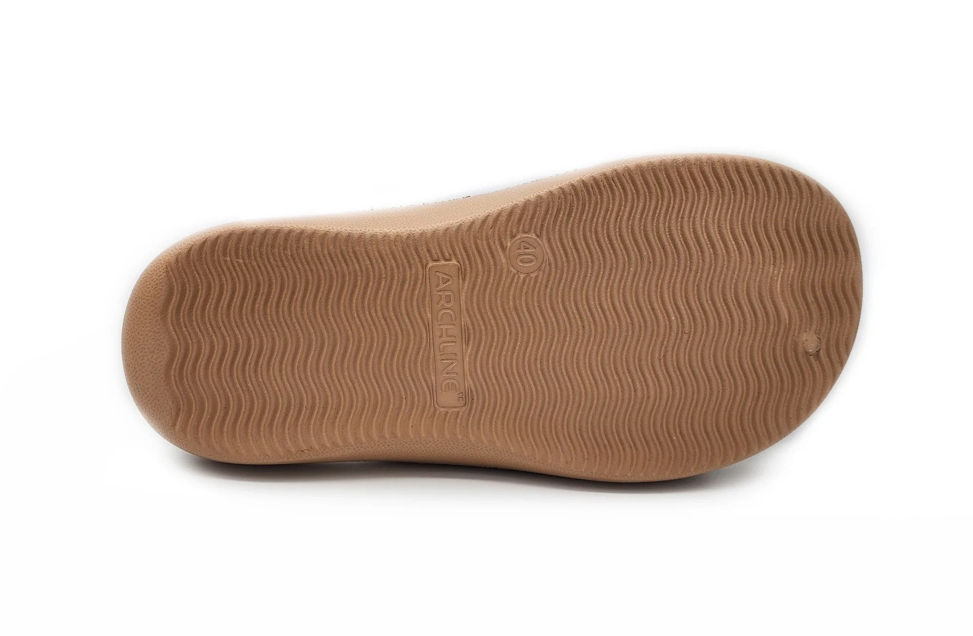 Rebound Orthotic Slides Putty Nude Bottom