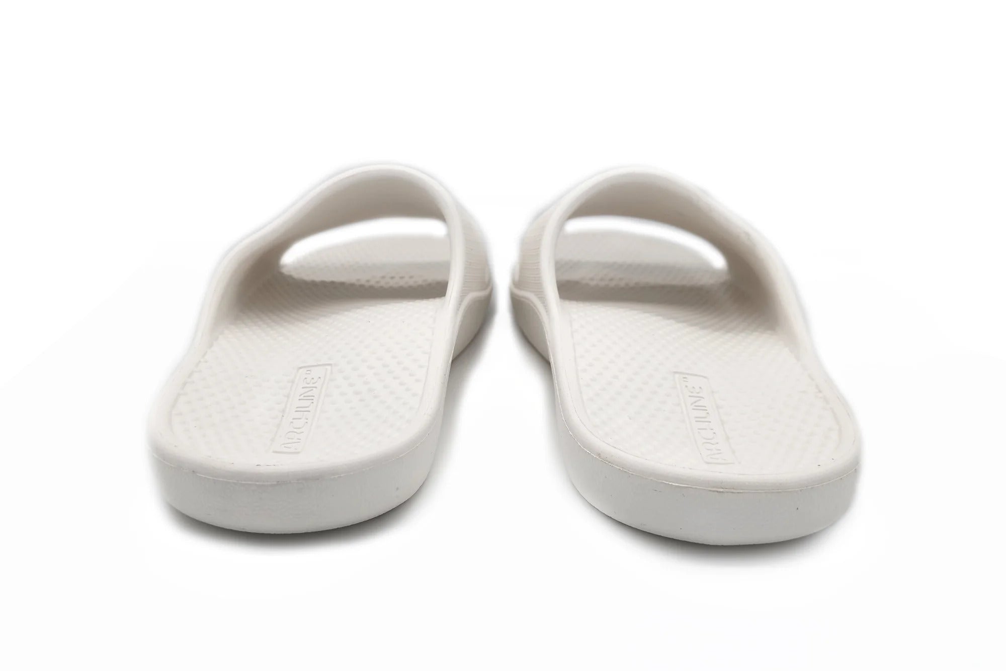 Rebound Orthotic Slides White Back