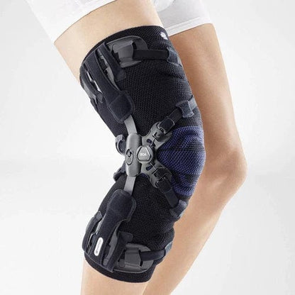 Bauerfeind Compression & Braces 1 / Black / Left Medial (Inside) or Right Lateral (Outside) GenuTrain OA Knee Brace (Osteoarthritis)