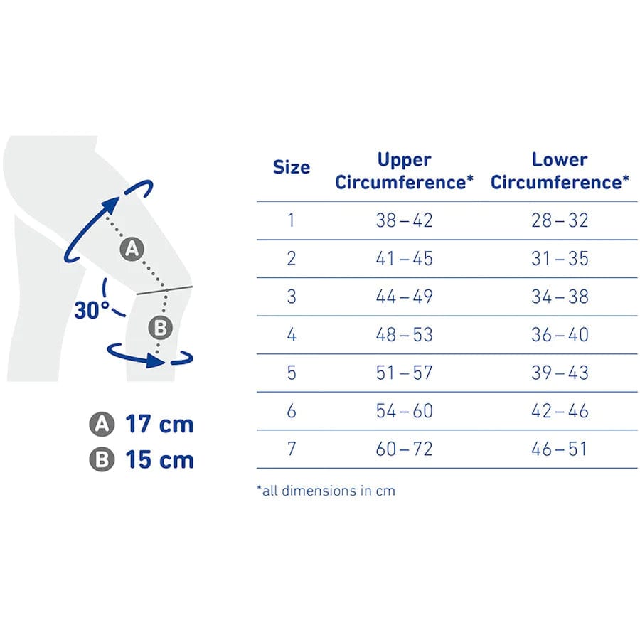 Bauerfeind Compression & Braces SecuTec Genu Sports Injury (ACL/PCL Post-op/Patellar Fracture)