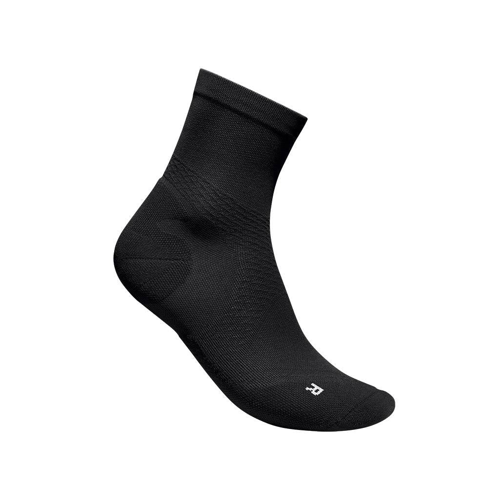 Black Ultralight Performance Socks Mid Cut