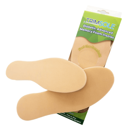 Foot HQ Insole One Size Fits All TRIMSOLE Memory Foam Insoles – Diabetic Plastazote