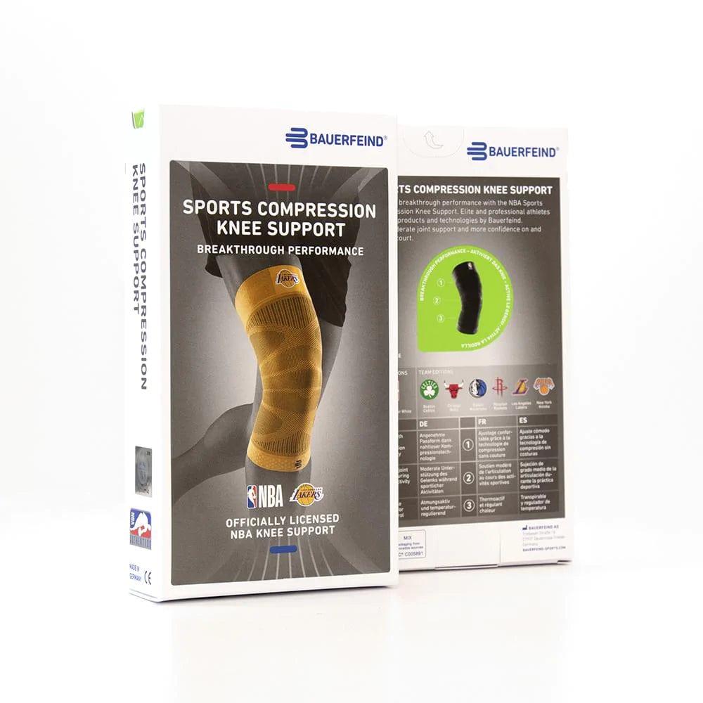 Bauerfeind Compression & Braces Official NBA Sponsored Knee Compression Sleeve